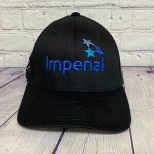Oilfield Hat Cap Flex Fit L/XL Black Imperial Oil SWAT Embroidered Logo